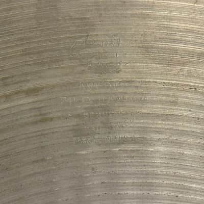 14" VERY LIGHT 1960s EARLY Zildjian A NEW BEAT Hihats 843g 1380g image 5
