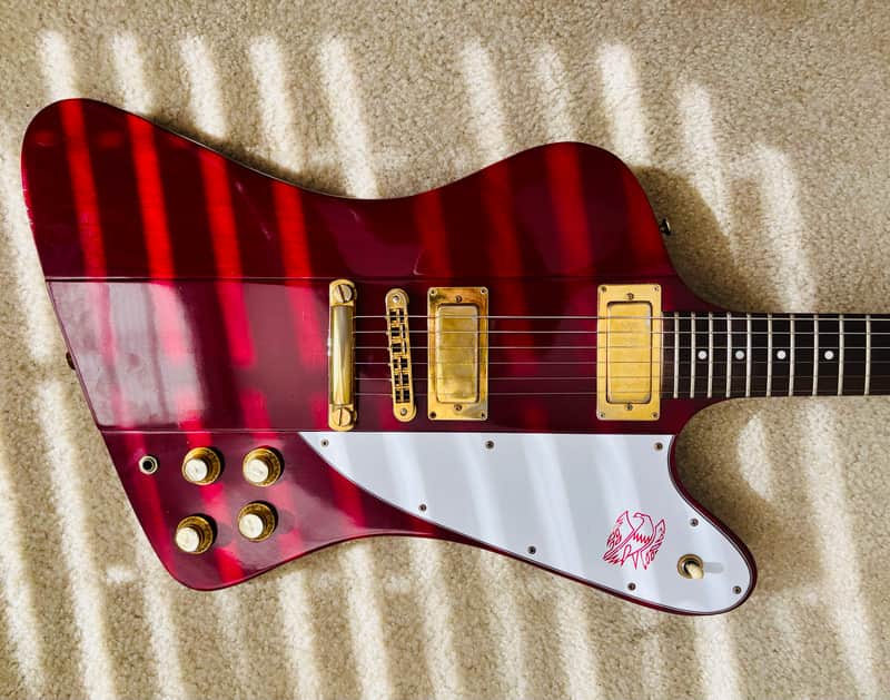 Rare! Gibson Firebird 1981 (’76 Spec) Bicentennial – All Original Cherry Finish