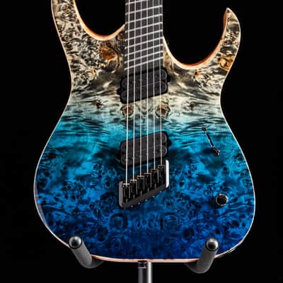 Mayones Duvell Elite 6 VF Trans Jeans Black Horizon Blue Gloss image 2