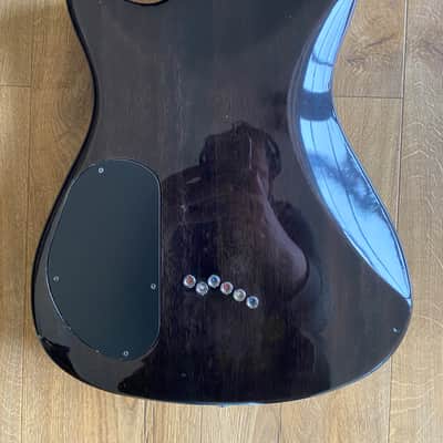 Ibanez SZR520FM-TKS Standard - 2009 - Transparent Black Sunburst - Owned by Jim Davies image 7