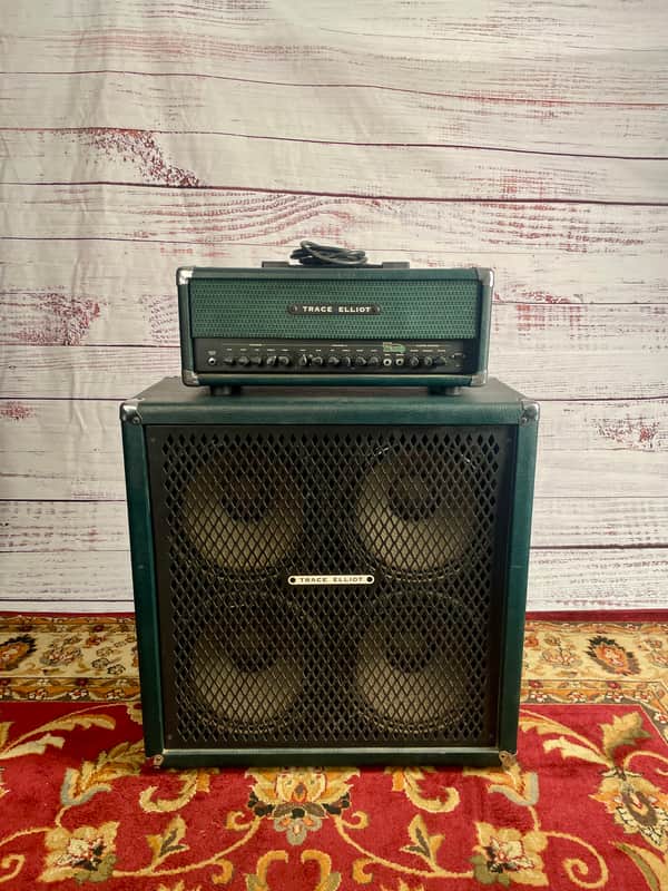 1980's Trace Elliot Guitar Works Limited England Super Tramp 80 Watt Full Stack both Cabs Pre-Gibson image 1