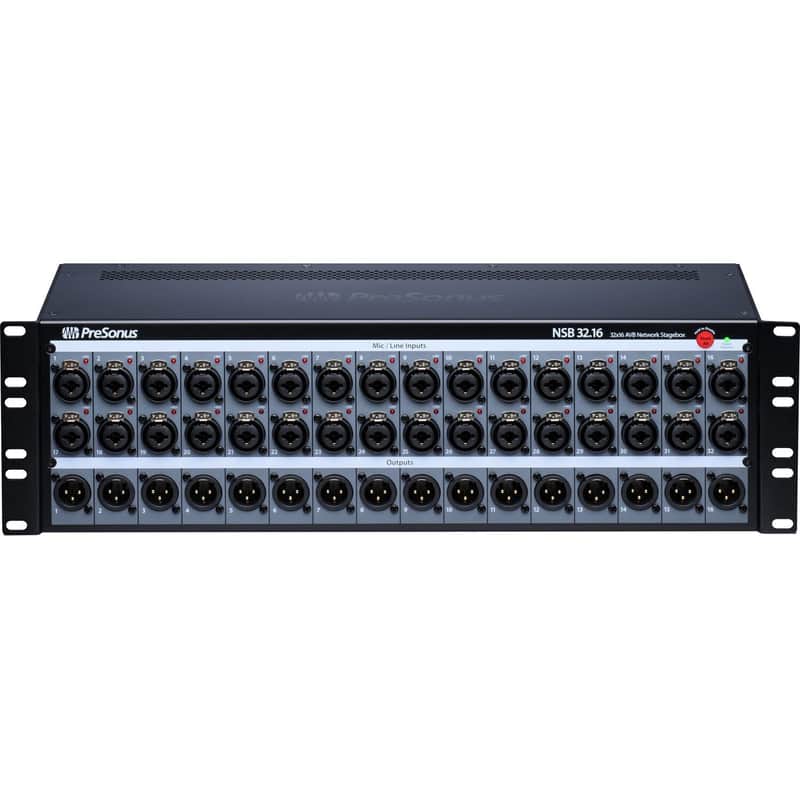 PreSonus NSB 32.16 AVB-Networked 32x16 Stage Box (Return Unit) image 1