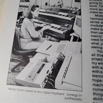 Magazine Synthesizer Programming 1987 Manual Dominic Milano image 3