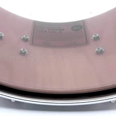 DW Collectors VLT 333 Maple Snare Drum 14x6.5 Almond Burst Super Quilted Maple image 5