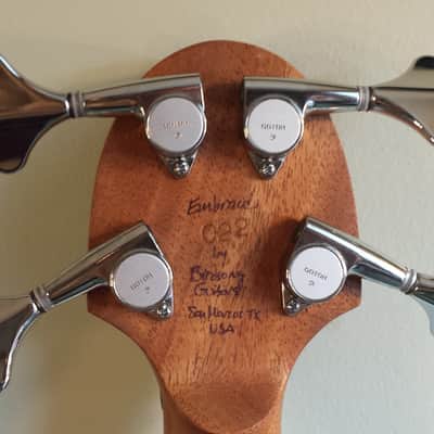Birdsong Embrace Fretless 2013 Natural Walnut image 8