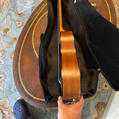 Kala RMBL-FS U-Bass Rumbler Fretted Acoustic Electric Ukulele Bass 2010s - Satin Brown image 6