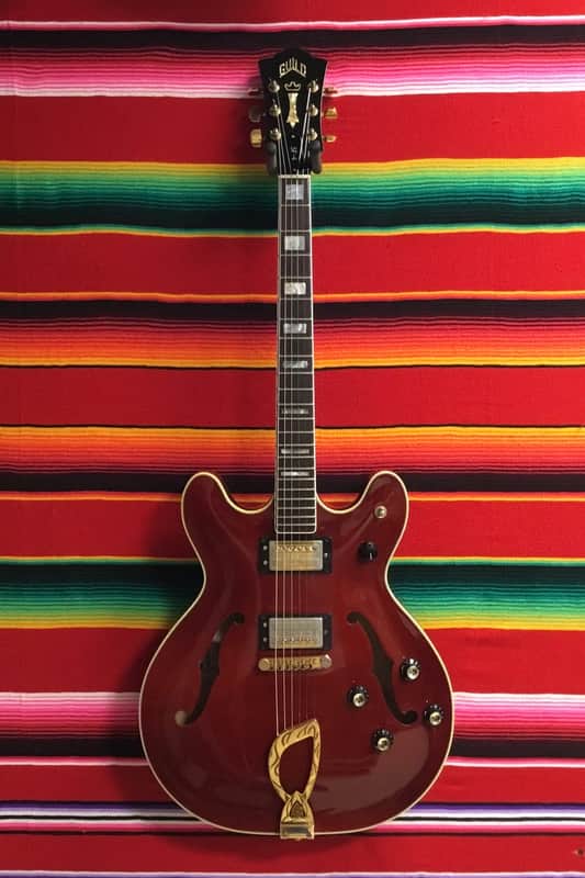 Guild Starfire IV 1980 - Cherry image 1
