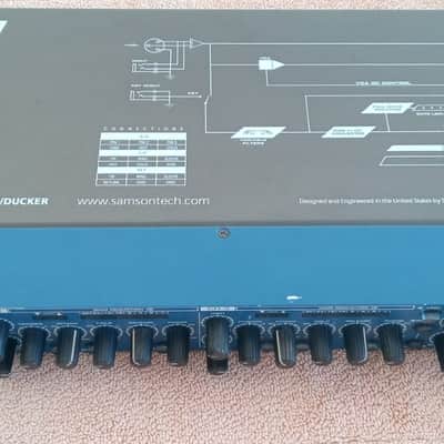 Samson S-Com 4 S Class 4-Channel Compressor/Gate 2010s - Blue image 3