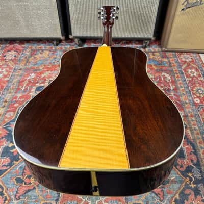TF Morris W-60 X-Braced Martin Style Dreadnought Rosewood Solid Spruce -  1979 image 14