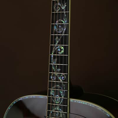 Gibson SJ-200 All Koa Custom Masterpiece Acoustic Guitar J-200 imagen 14