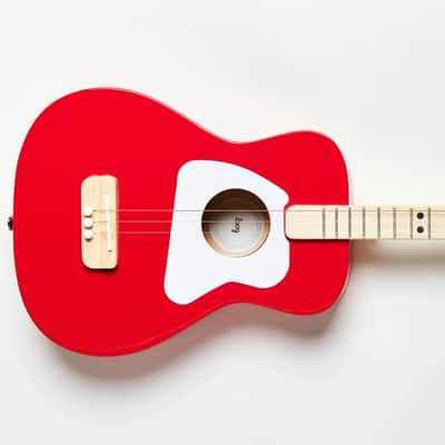 Loog Pro Acoustic Guitar - Red image 2