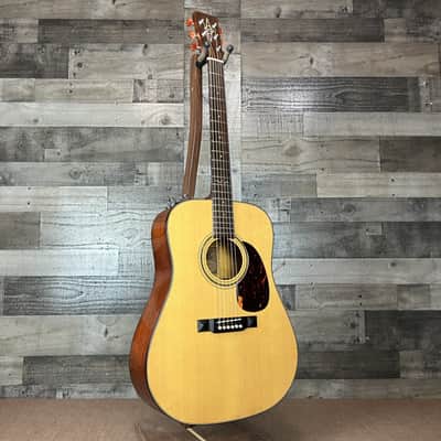 Alvarez 5084 Biphonic Dreadnought Acoustic Electric Guitar (1980's) - Natural W/Original Chipboard Case image 2