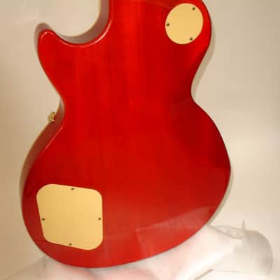 2009 Epiphone Les Paul Ultra Electric Guitar, Rosewood Fingerboard, Gold Hardware, Cherry Sunburst w/ Case image 15