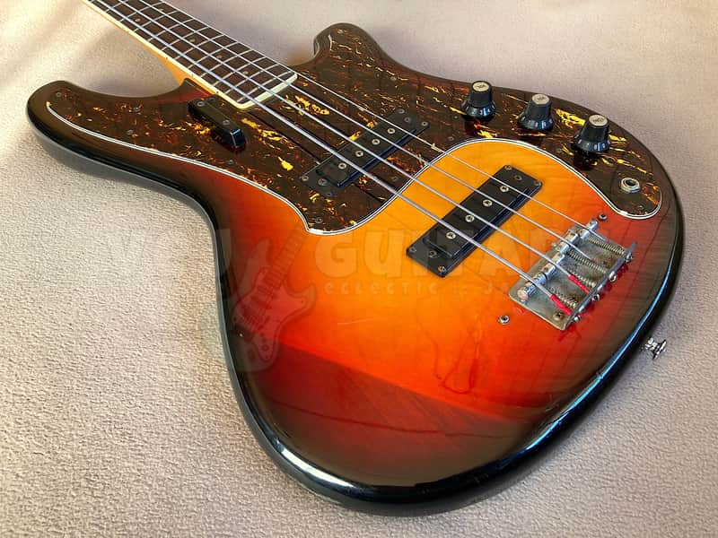YAMAHA SB-55 VINTAGE 1970s MIJ BASS SUNBURST w/HSC | Reverb