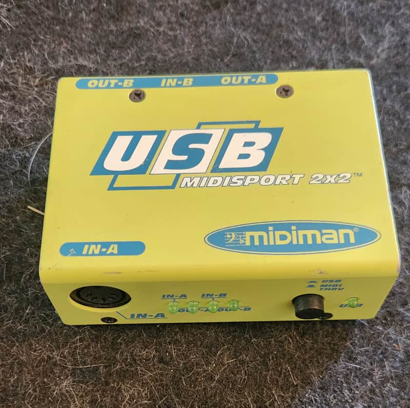 Midiman Midisport 2x2 USB MIDI Interface For Windows & Mac image 1