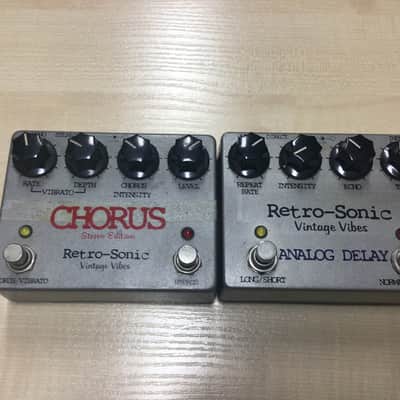 Retro-Sonic Analog Chorus & Delay - two pedals image 3