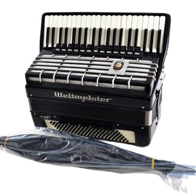 Weltmeister S5 Cassotto Accordion LMMMH – 120 Bass, 18 Reg., German Made + Case & New Straps (Video) image 3