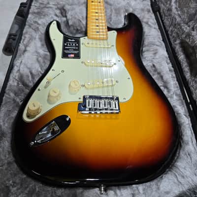 Fender American Ultra Stratocaster LH - Ultraburst w/Maple FB + OHSC & PLEK*D #232 image 10