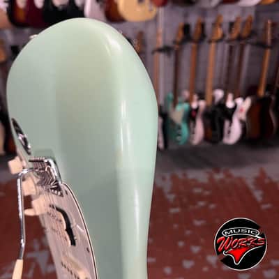 Fender   Stratocaster American Performer Satin Surf Green Hss image 8