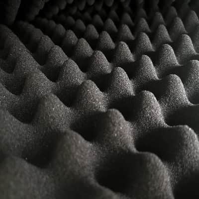 2 Pack 48"X 24"X 2" Black Sound Proof Foam Panels, Acoustic Foam Egg Crate Foam Panel, Noise Cancelling Foam Studio Foam Panel, Sound Panels Noise Reducing For Walls image 3