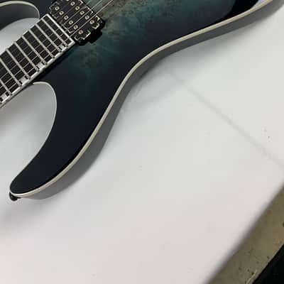 ESP E-II M-II HT BM Mercury Blue Burst with ESP Hard Case - Brand New E2 image 10