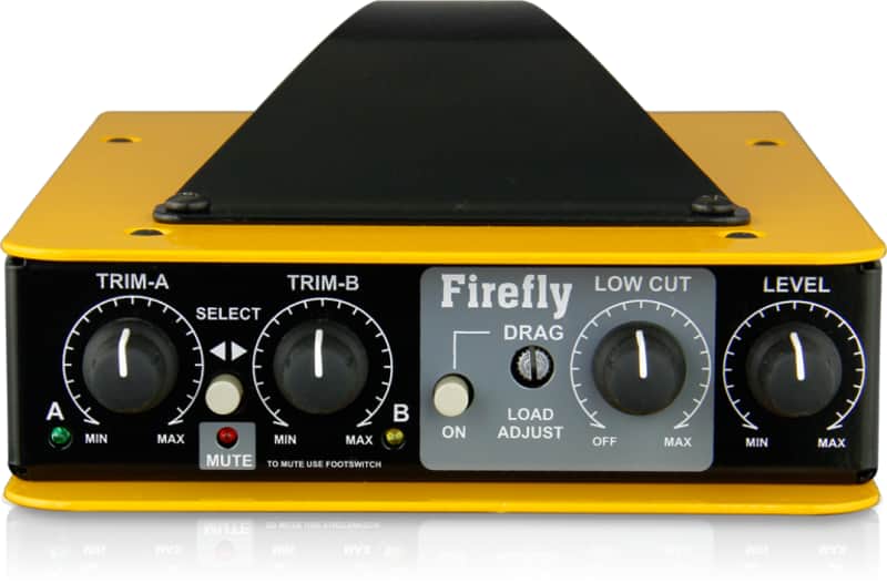 Radial Firefly Tube Direct Box 2010s - Yellow image 1