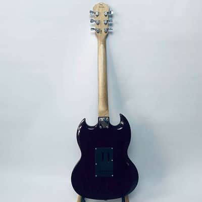 J&D Red Guitar Body with Maple Neck, Rosewood Fingerboard image 5