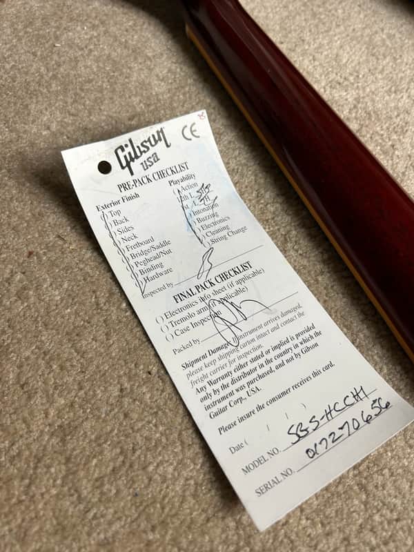 Gibson SG Standard 2007 - Heritage Cherry w/ OHSC - Image 13
