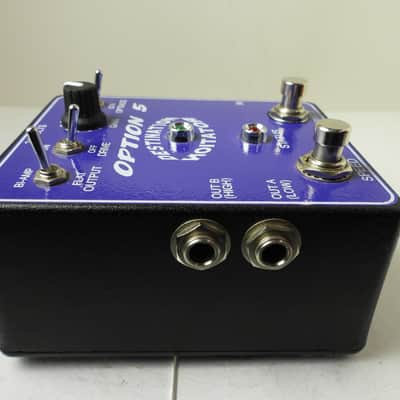 Option 5 Destination Rotation Stereo Rotating Speaker Leslie Effects Pedal image 3