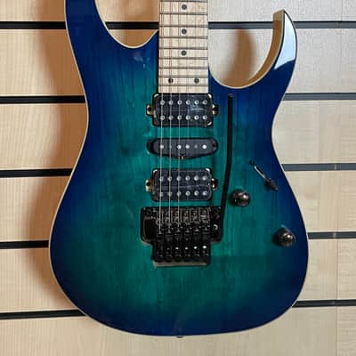 Ibanez RG470AHM-BMT Blue Moon Burst Electric Guitar Made in Indonesia image 2