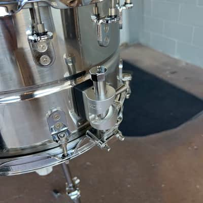 Gon Bops Stainless Steel 8x14" Banda Snare Drum image 4