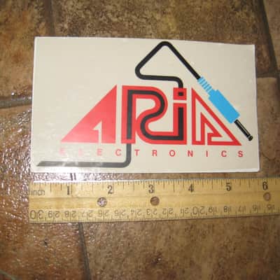 Aria Guitar Promo Card for Aria Guitar Displays image 4