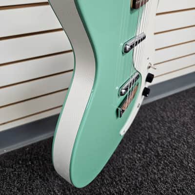 Danelectro Stock '59 DC 2018 - Vintage Aqua image 5