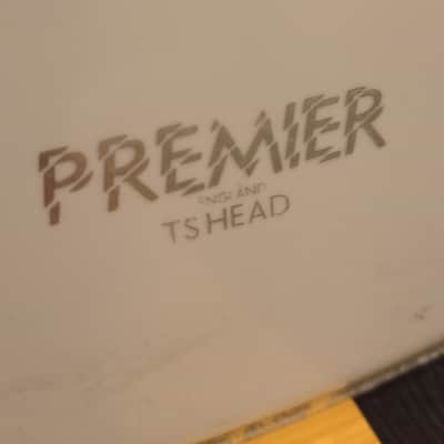 Premier RARE TS Bass drum head 26" 80s-90s  - Smooth white 🤍 image 3