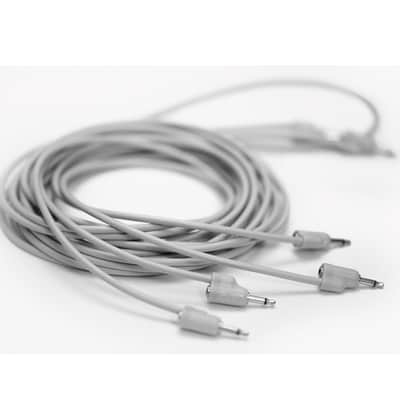 TipTop Audio StackCable 250cm Eurorack Patch Cable (Grey) image 6