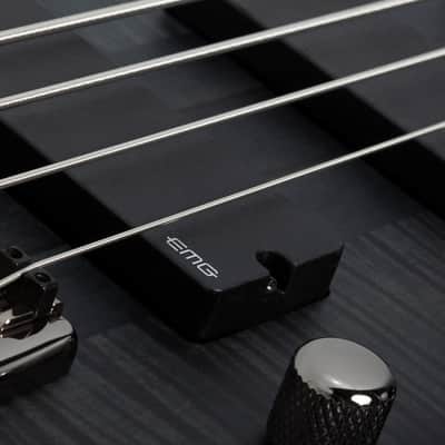 Schecter Stiletto Studio-4 See-Thru Black Satin image 8