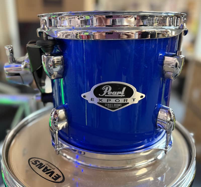 Pearl Export 8 Inch Tom, Blue - Pre Owned Bild 1