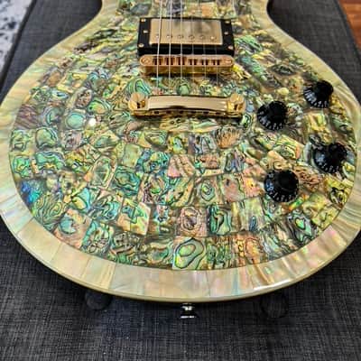 2000s IYV 'Antonio Tsai' Style | One-of-a-kind Les Paul Style w/ Abalone Inlaid Top (MINT!) image 2