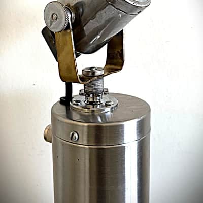 Vintage 1930's Telefunken Bottle Microphone, working reproduction/dynamic (A) image 11