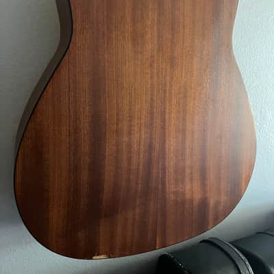 Yamaha F-36P Dreadnought Acoustic Guitar 1990s - Natural image 6