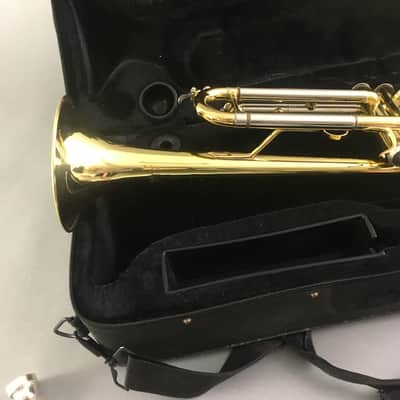 Jean Paul Brass Trumpet Band Orchestra Musical Instrument Original Case Extras Cleaning Kit image 4