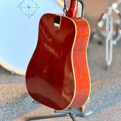 Epiphone FT-160 Texan 12-String Acoustic Guitar, Made in Japan, 2-Color Sunburst image 5