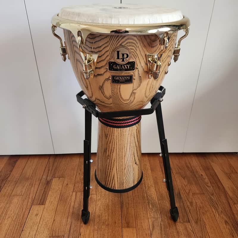 LP Latin Percussion Galaxy Series Giovanni 12.5" Djembe Drum w/real goatskin head - LP799X-AW image 1