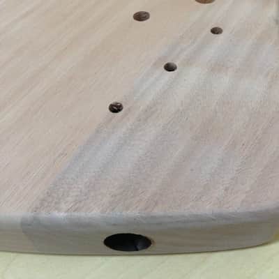 E1958 Explorer Style Electric Guitar DIY Kit,Complete No-Soldering,Mahogany Body image 9