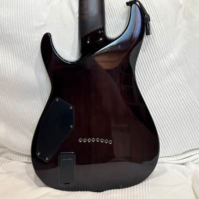 Schecter Hellraiser Hybrid C-8 8-String Trans Black Burst image 3