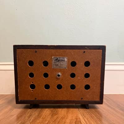 Vintage 1960s Argonne AR-295 Guitar Speaker Cabinet w/ Original PD-64 Oval Driver 4Ω Made in Japan image 2