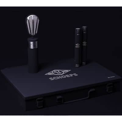 SCHOEPS 75 YEAR ANNIVERSARY ALL BLACK STUDIO MICROPHONE SET image 1