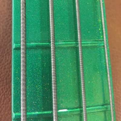 Epiphone ThunderBird 4 String Bass 2015 Green Sparkle image 3