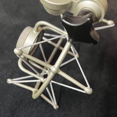 Neumann AE 1 Elastic Suspension Mount For M 103 & M 147 Microphone - Nickel   NEVER USED. image 3