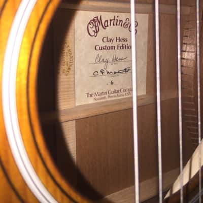 Martin Clay Hess D-18 2009 Ambertone image 6